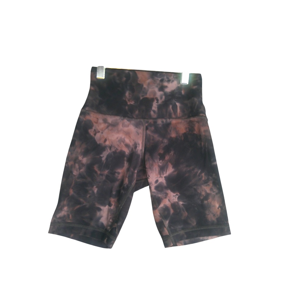 Lululemon Align High-Rise Short Diamond Dye Graphite Grey Pink Bliss Size 4